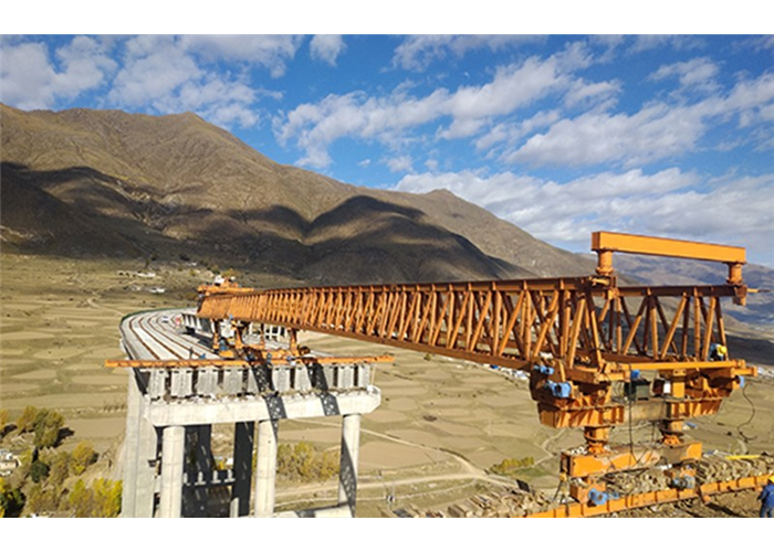 Tibet Laze Highway Construction Site